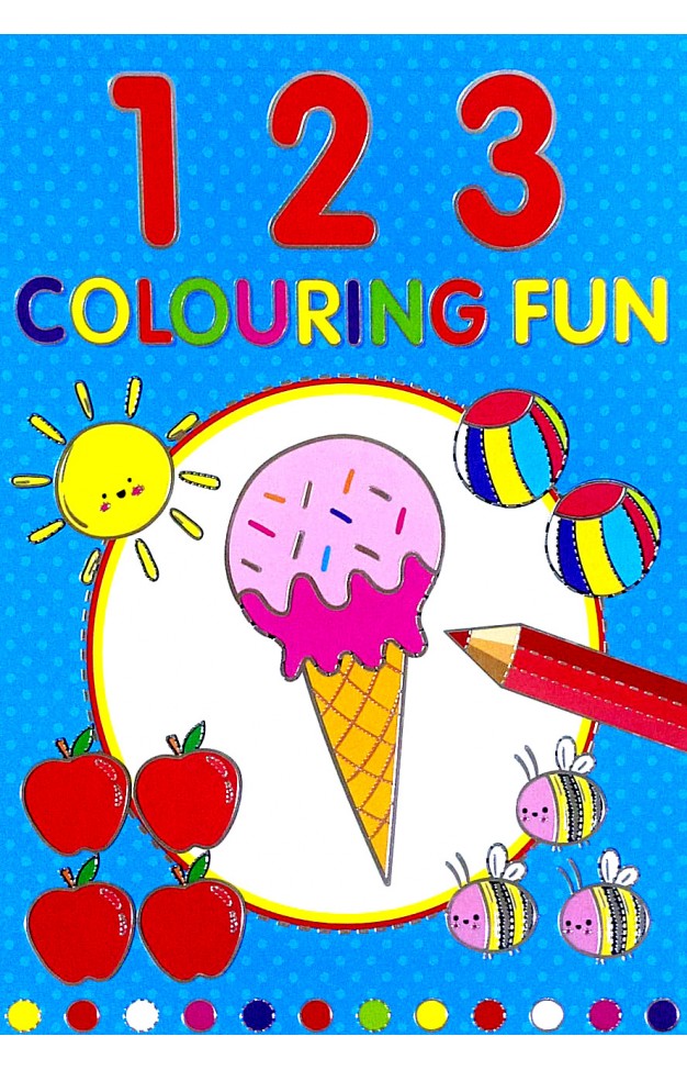 EARLY LEARNING 123 COLOURING FUN ELD1